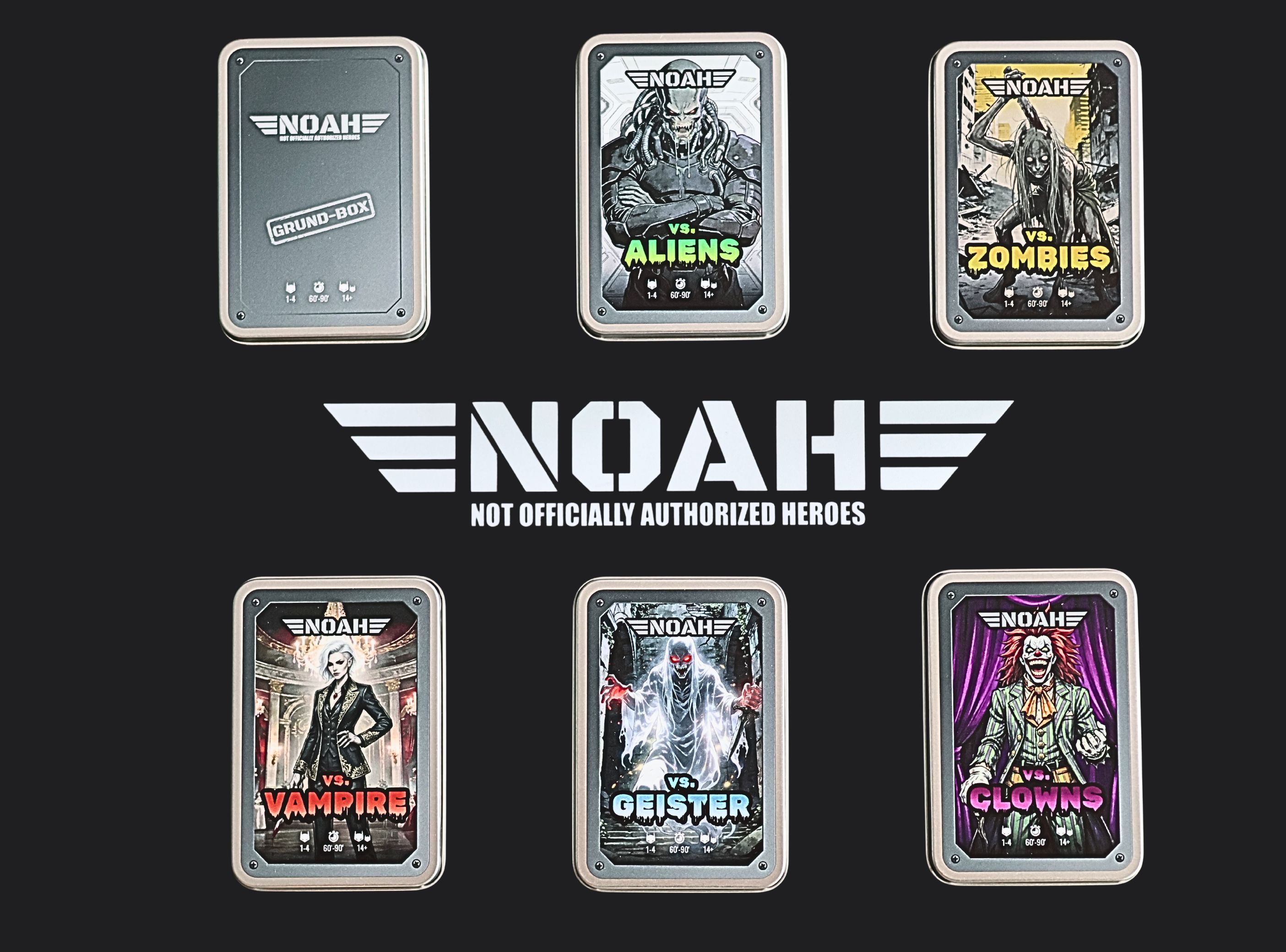 Cover art for NOAH: Not Officially Authorized Heroes