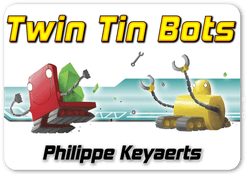 Jogue Twin Tin Bots online no seu navegador • Board Game Arena