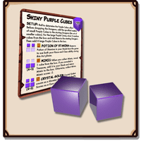 Dungeon Drop: Mysterious Shiny Purple Cubes Mini-Expansion