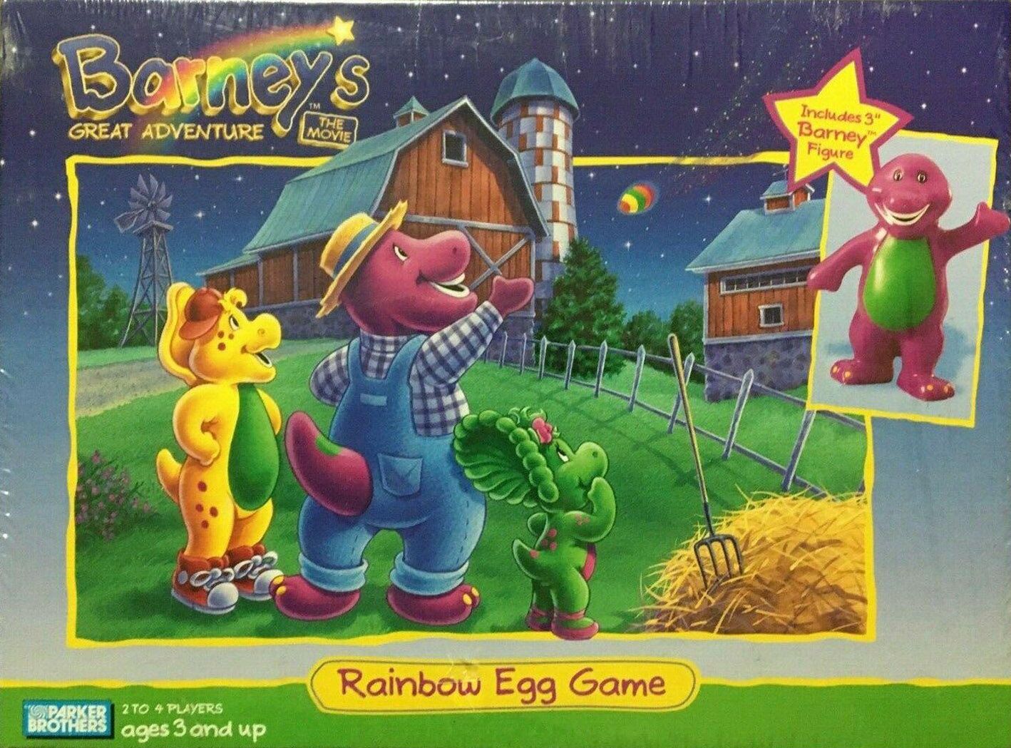 Barney's Rainbow Egg Game