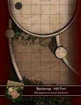 RPG Item: Battlemap: Hill Fort