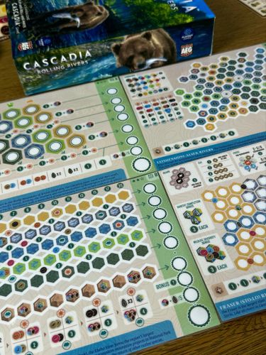 その他 Cascadia Rolling Rivers Cascadia: Rolling Rivers - Alderac Entertainment Group