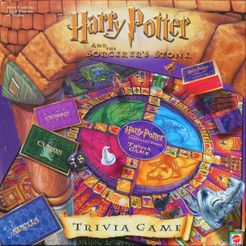 Harry Potter and the Sorcerer's Stone Trivia Game board game box cover