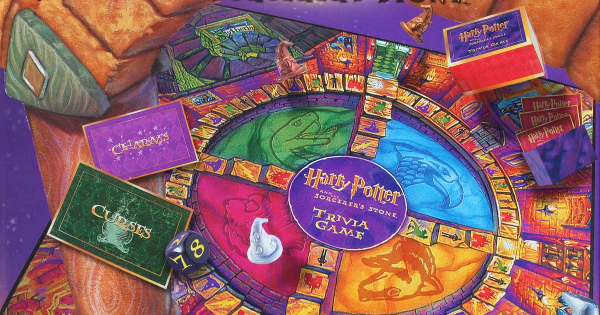Harry Potter Trivia Game 英語版ボードゲーム Harry Potter and the Sorcerer's Stone: Trivia Game | Board Game
