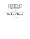 RPG Item: Garden of Bones