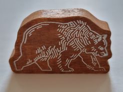 Parks: Bear Wildlife Promo Meeple