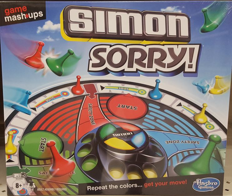 Simon Sorry Board Game Boardgamegeek