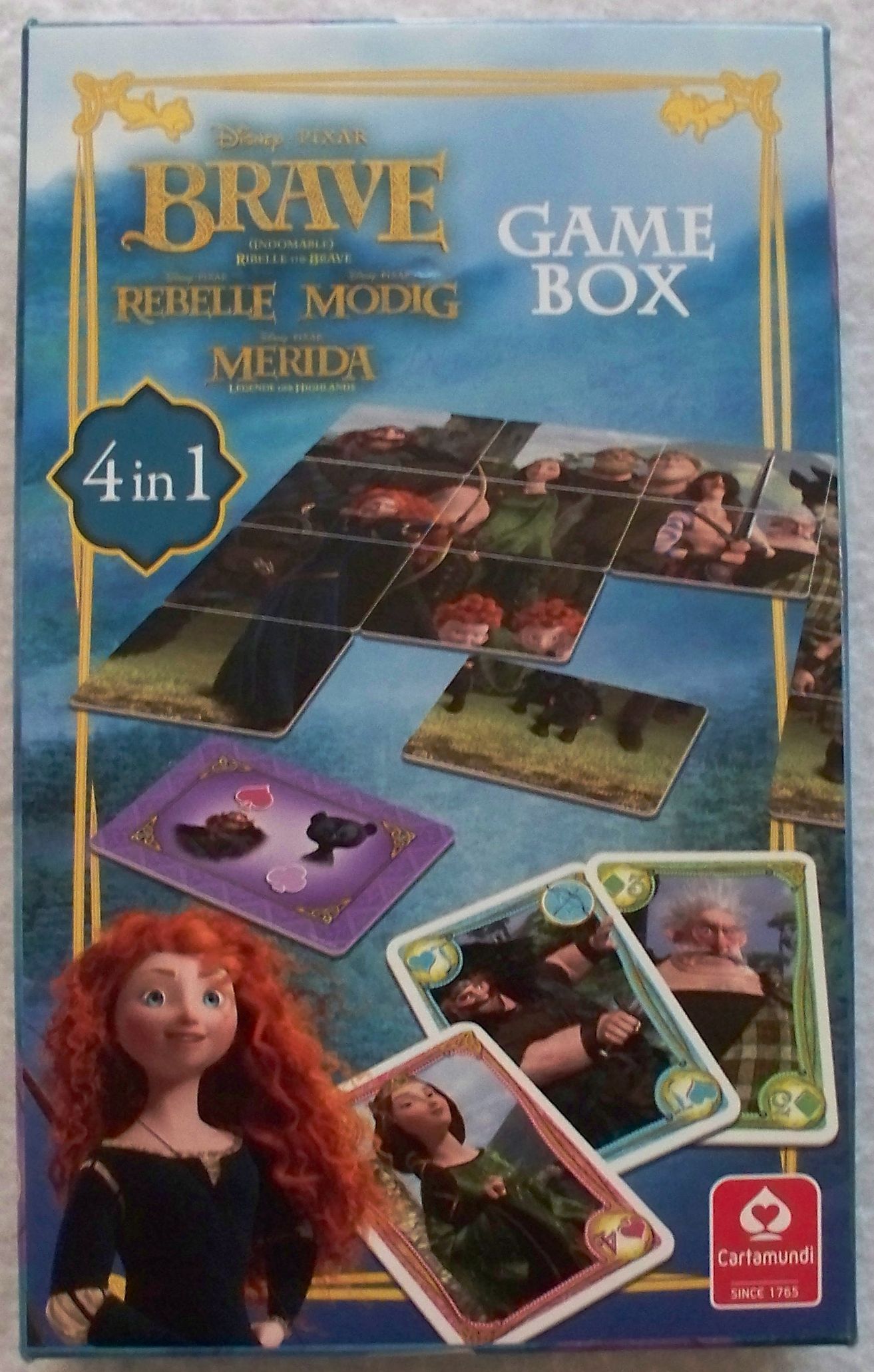 Brave 4 in 1 Game Box