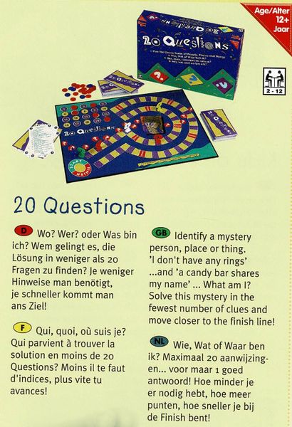 20 Questions Image Boardgamegeek