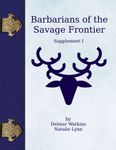 RPG Item: Barbarians of the Savage Frontier Supplement 1