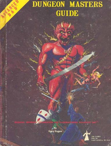 Where to find Advanced D&D Dungeon Masters Guide scanned in