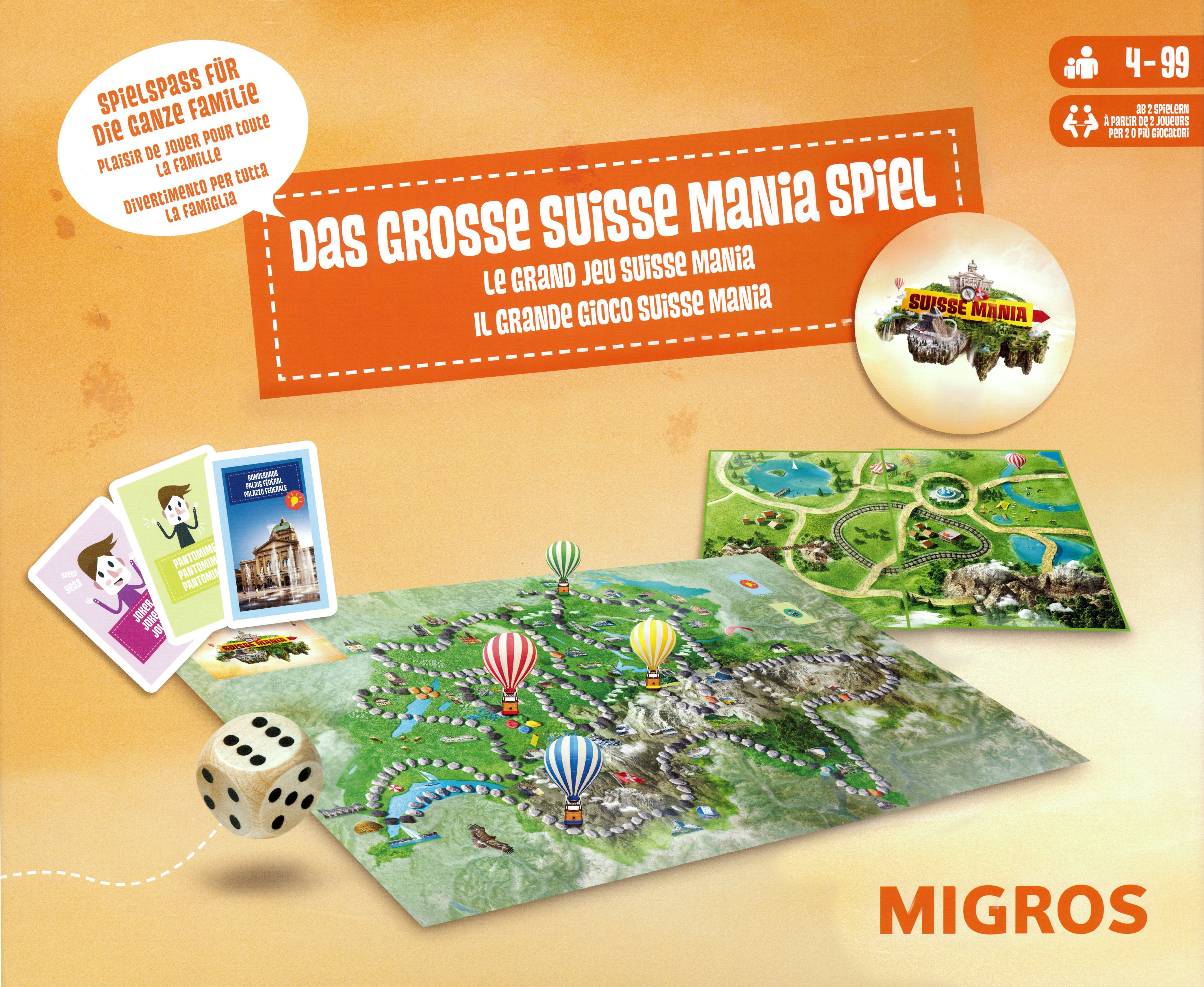 Das grosse Suisse Mania Spiel