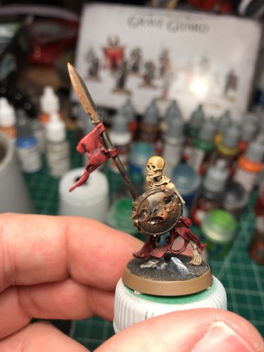 Review: Citadel Technical Paints. Tutorial: Skeleton Warrior - Bell of Lost  Souls