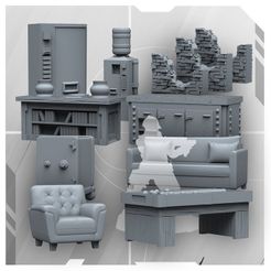 6: Siege – 3D Decor Set