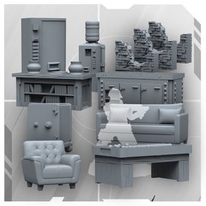 6: Siege – 3D Decor Set