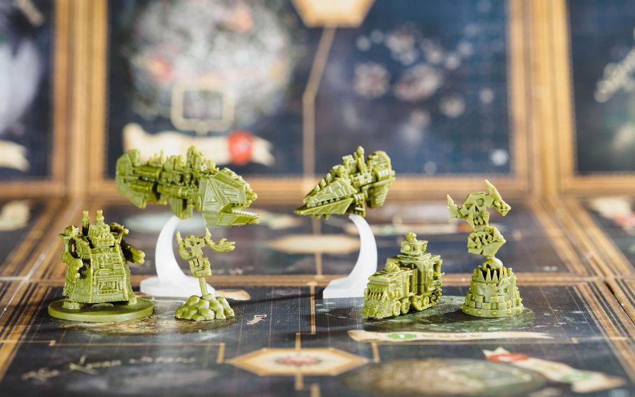 All the Ork units (Evil Sun)