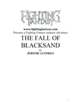 RPG Item: The Fall of Blacksand