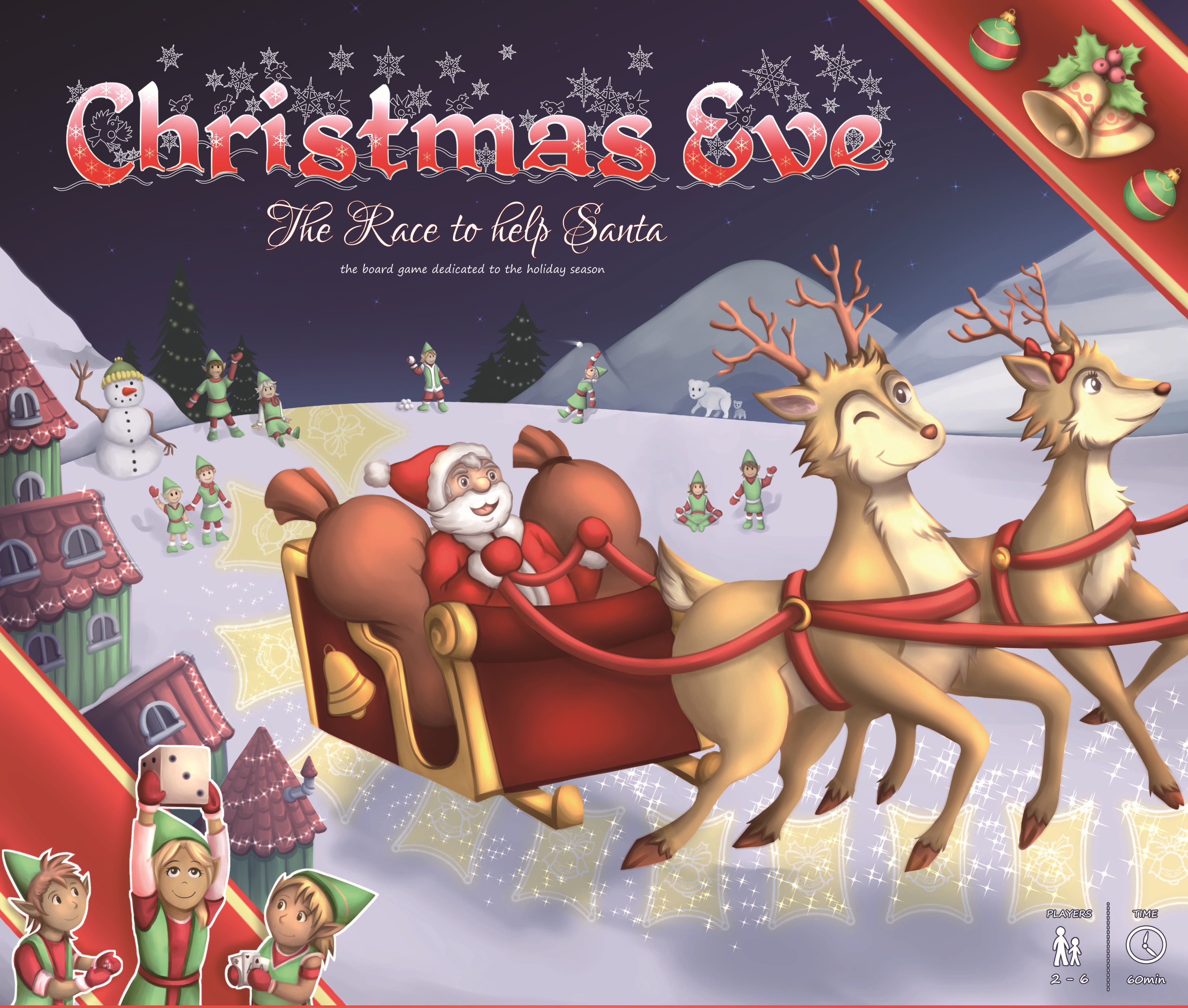 Christmas Eve: The Race to Help Santa cover