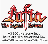 Video Game: Lufia: The Legend Returns