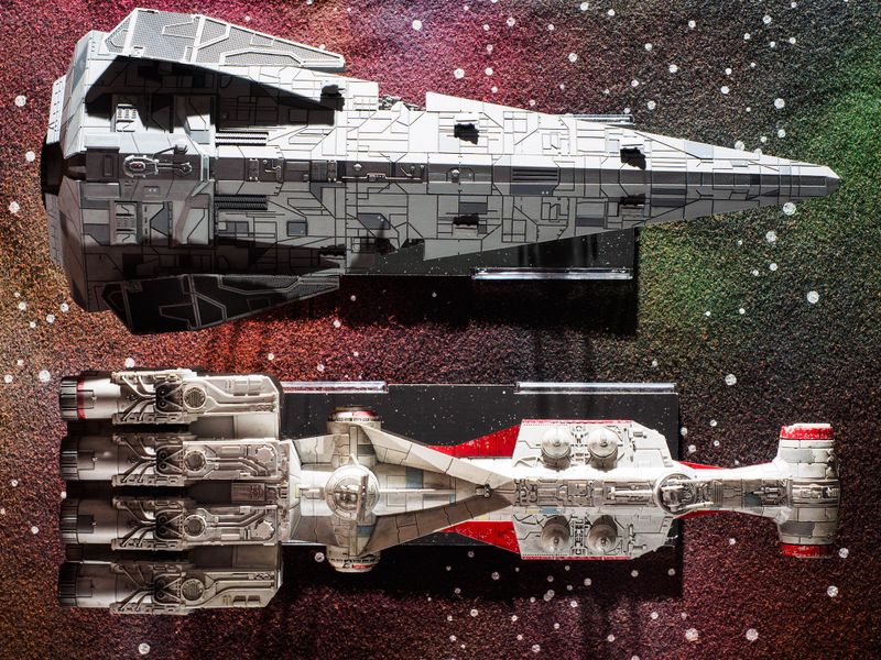 star wars imperial corvette