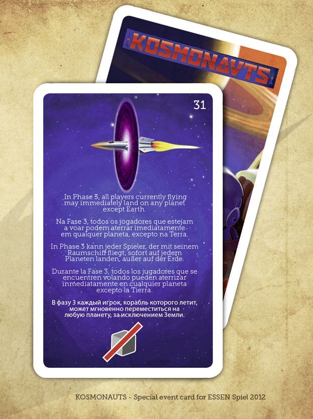 Kosmonauts: Promo Event Card #31 cover art