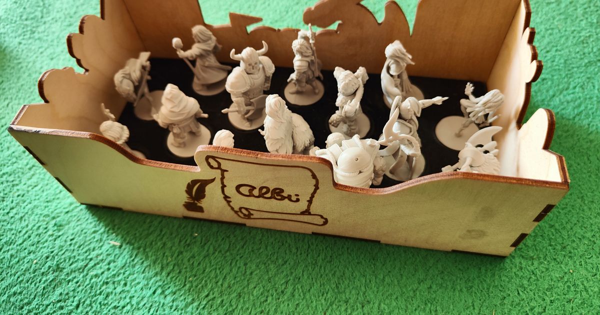 Karak Laserox Insert Board Game Accessory BoardGameGeek