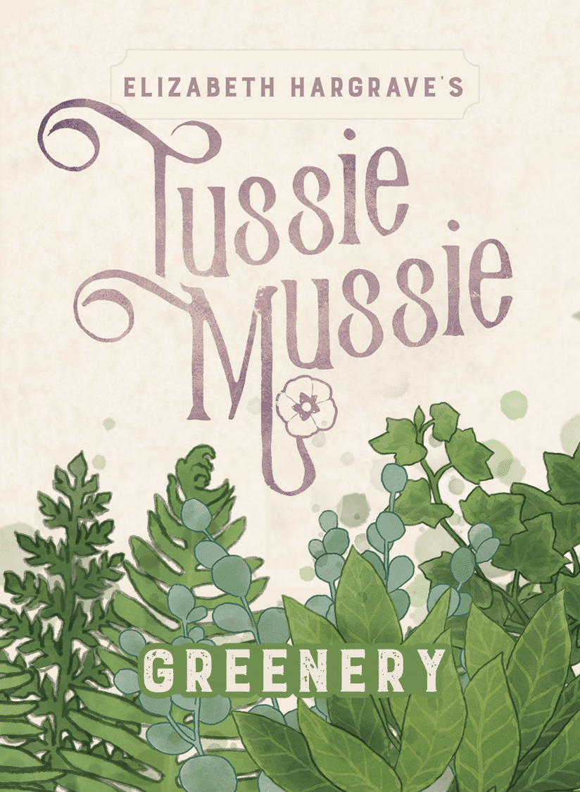 Coperta Tussie Mussie: Greenery