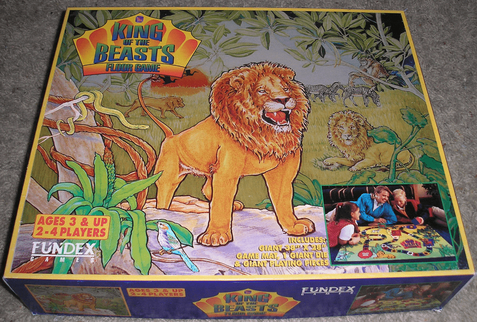 King Of The Beasts Board Game Boardgamegeek