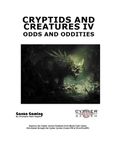 RPG Item: Cryptids and Creatures IV: Odds and Oddities