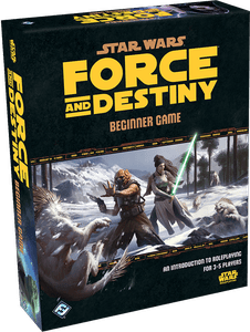 Star Wars: Force and Destiny (lot of 5 books, screen, and dice