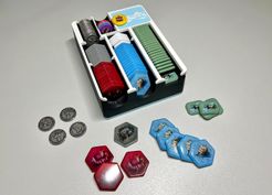 The Castles of Burgundy: Special Edition – Agon Spiele tray for acrylic tokens