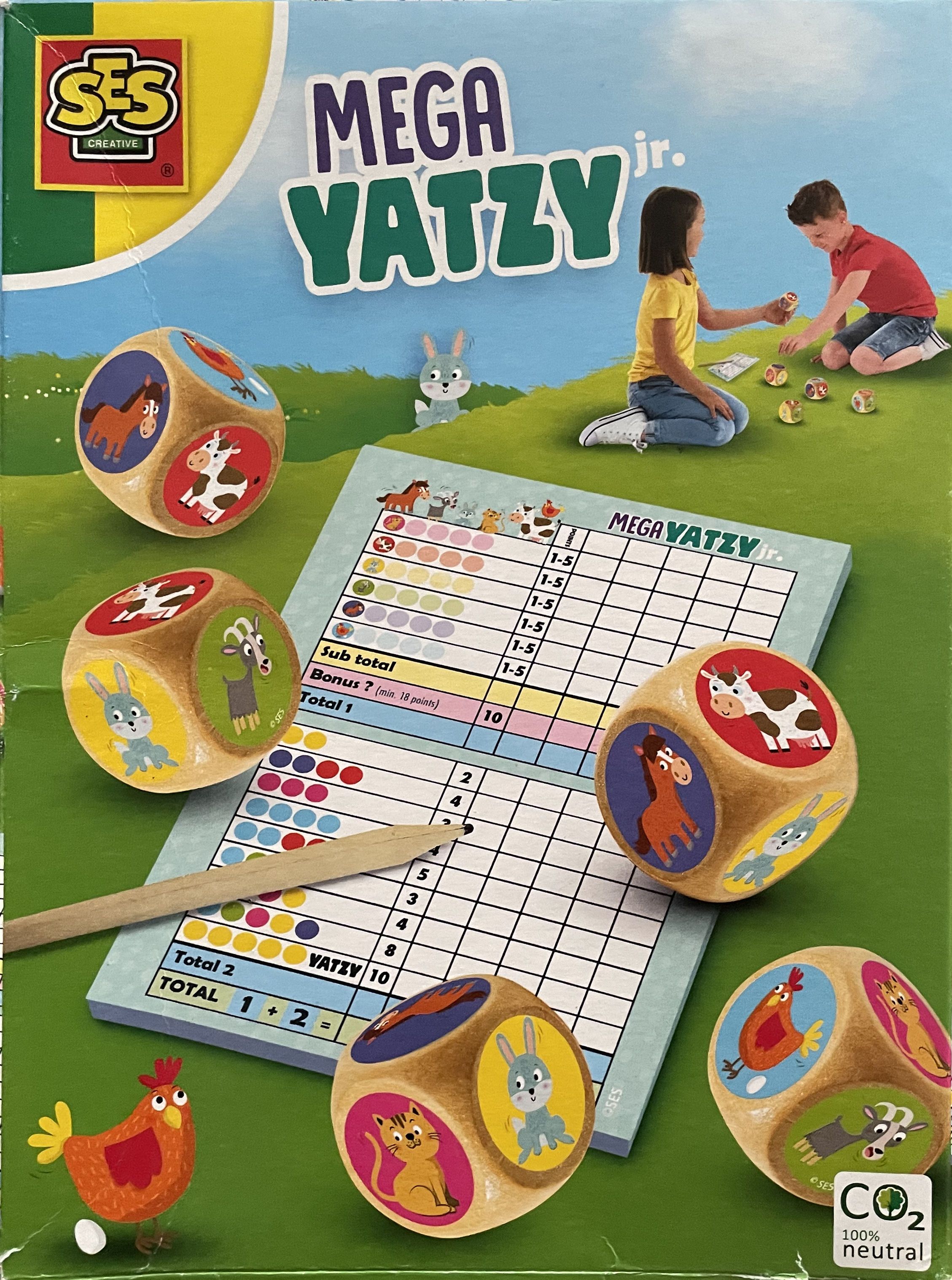Cover art for Mega Yatzy Jr.