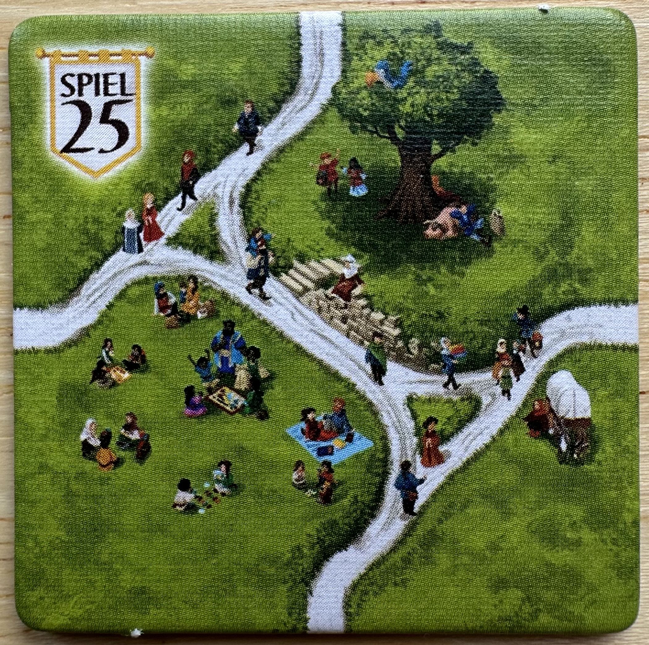 Carcasona: juego de fichas de bonificación 2025