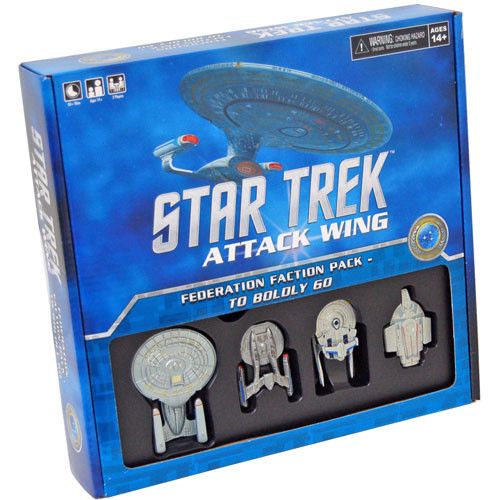 Zu Kühn Go Star Trek Attack Wing Federation Fraktion Packung 