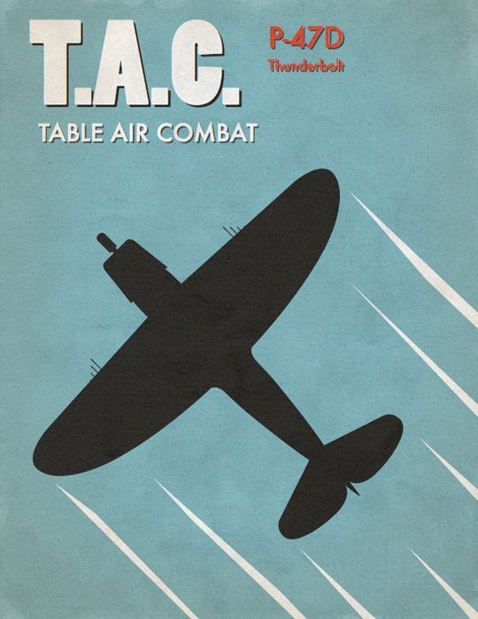Table Air Combat: P-47D Thunderbolt box art
