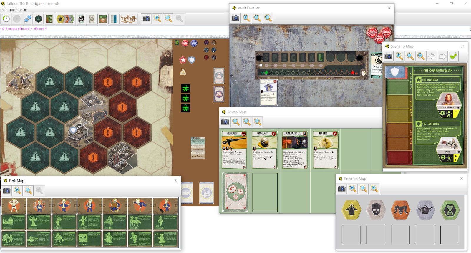 TUTORIAL - Vassal Engine - How to create a boardgame module - Fallout ...