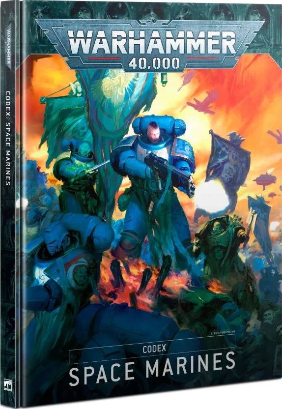 Warhammer 40,000 (Ninth Edition): Codex – Space Marines box art