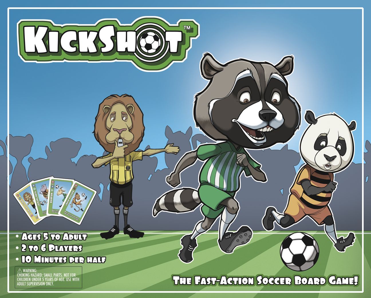 KickShot Soccer Strategy Board Game