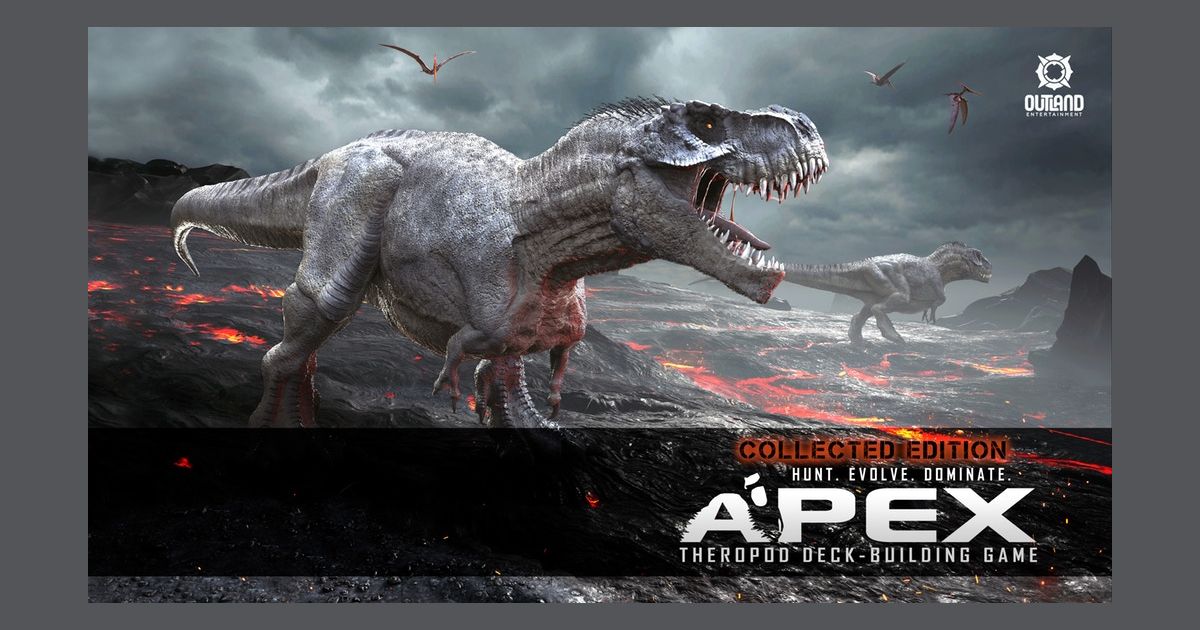 Apex Theropod Deck-building Game Stomping Dead Expansion Deck Kickstarter 