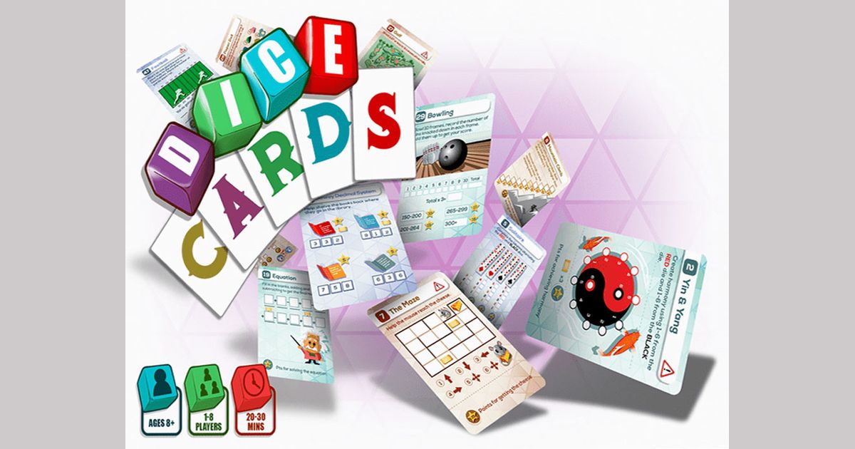 What's in the print-and-play option? | Dice Cards