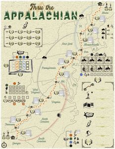 Thru The Appalachian box art