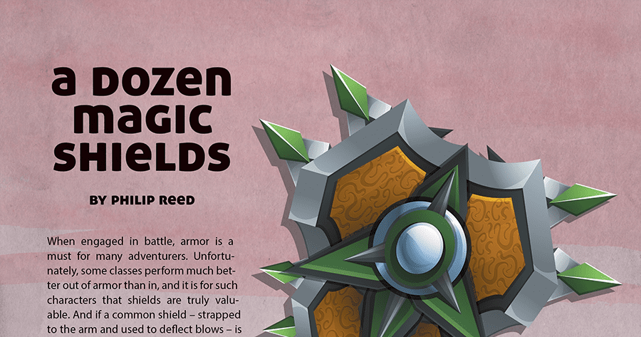 A Dozen Magic Shields | RPG Item | RPGGeek