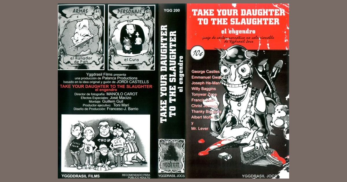 Take Your Daughter To The Slaughter Board Game Boardgamegeek *knocks on door* *door opens* hello kind sir, i am here to slaughter your daughter. take your daughter to the slaughter