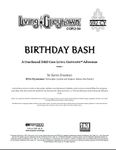 RPG Item: COR2-04: Birthday Bash