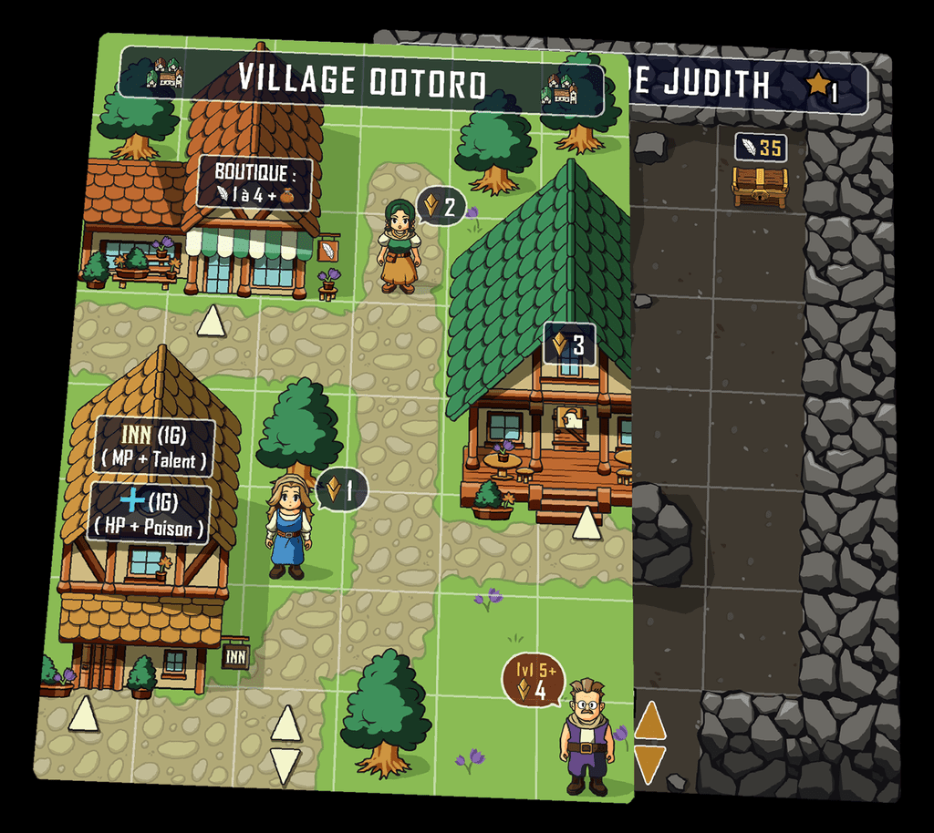 Illustration 3 de BOKEN: The JRPG Board Game