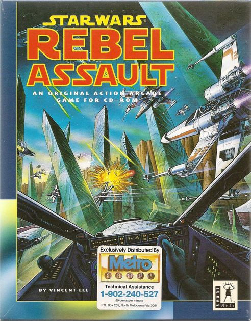 Star Wars Rebel Assault Video Game VideoGameGeek