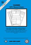 RPG Item: LLA002: NPC Record Sheets