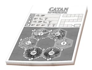 Catan: Das Würfelspiel – Ersatzblock