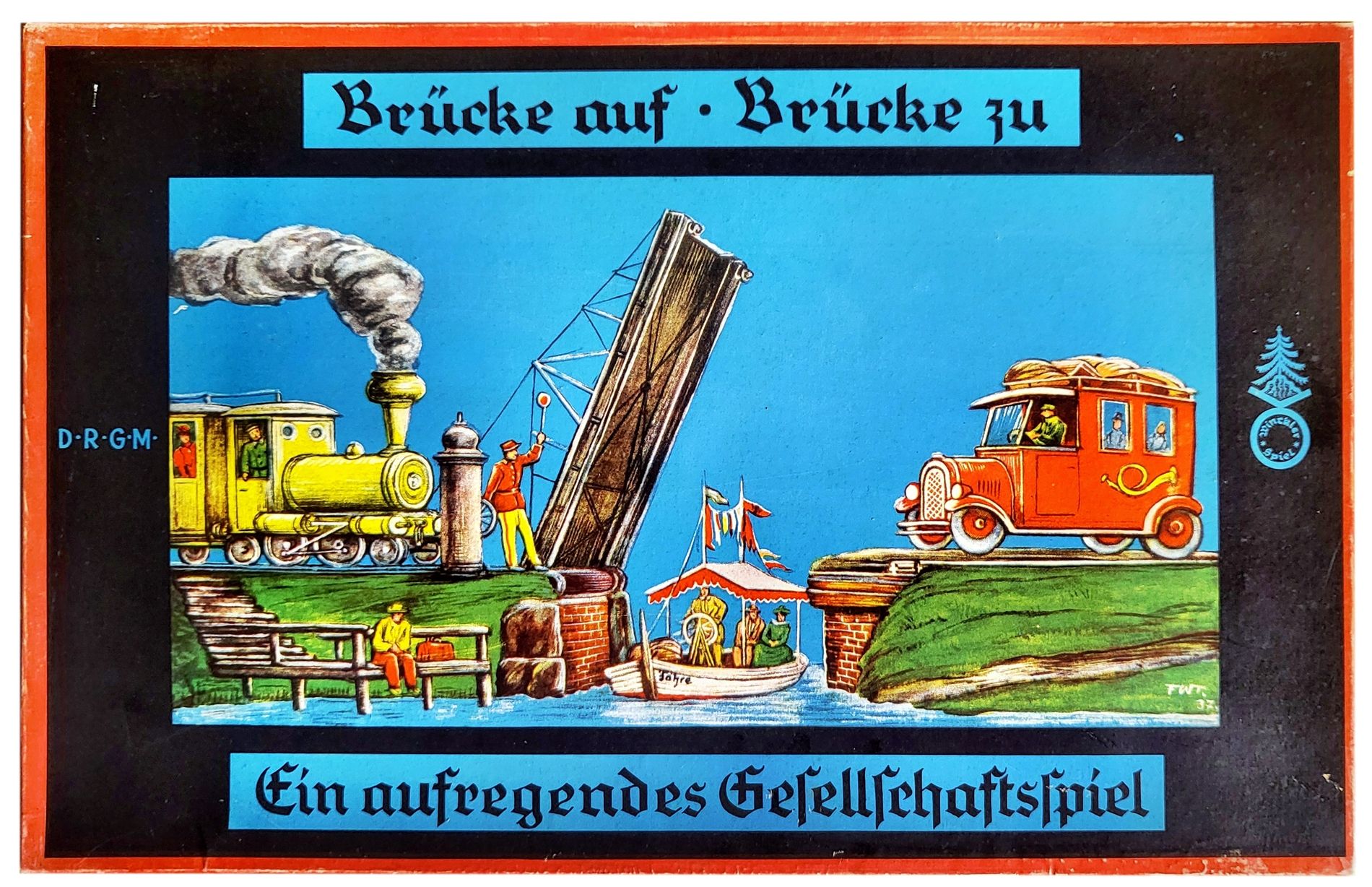 Brücke Auf Brücke zu