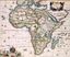 RPG Item: Antique Maps 03: Africa of the 1600's